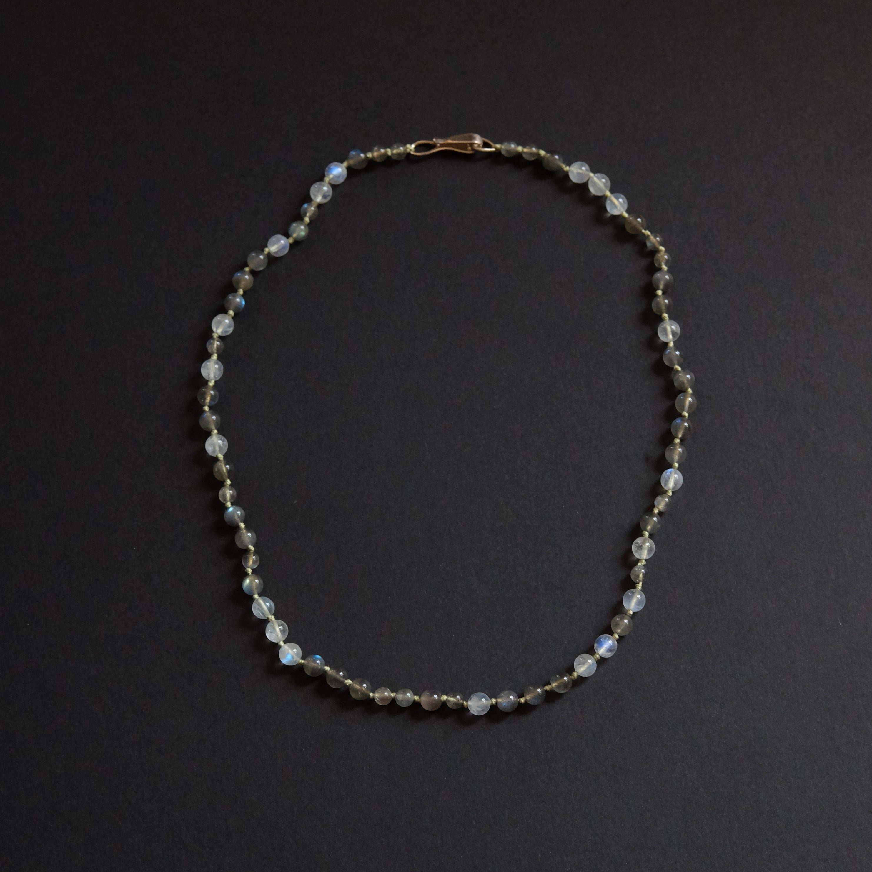 Labrodorite and Moonstone necklace