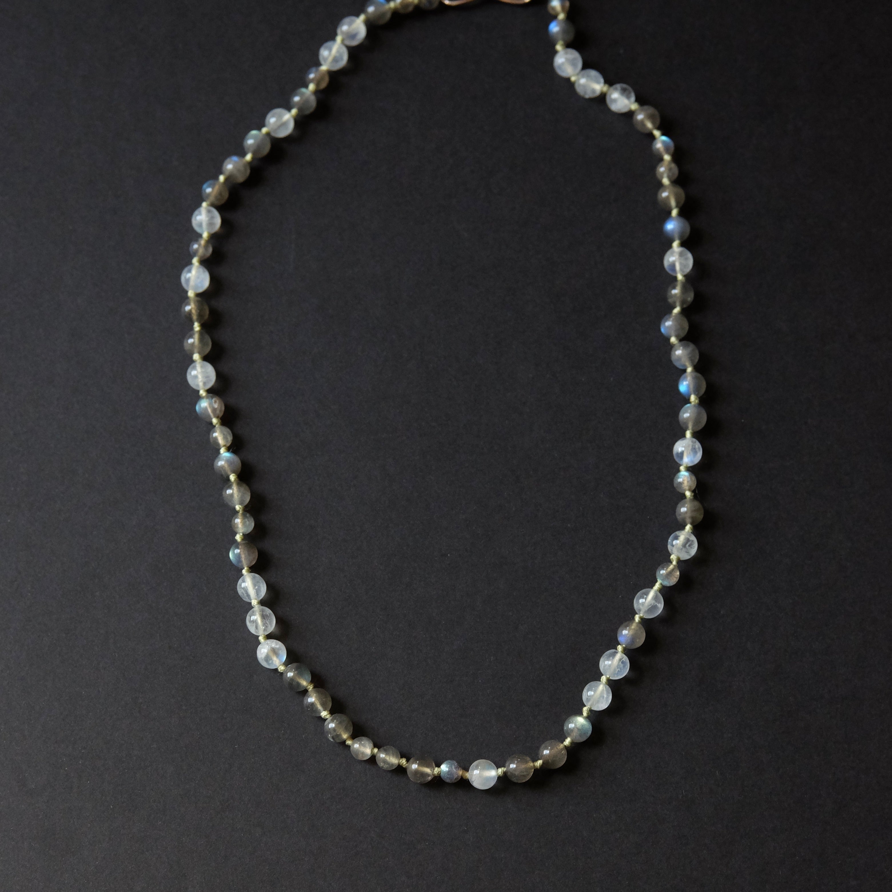 Labrodorite and Moonstone necklace