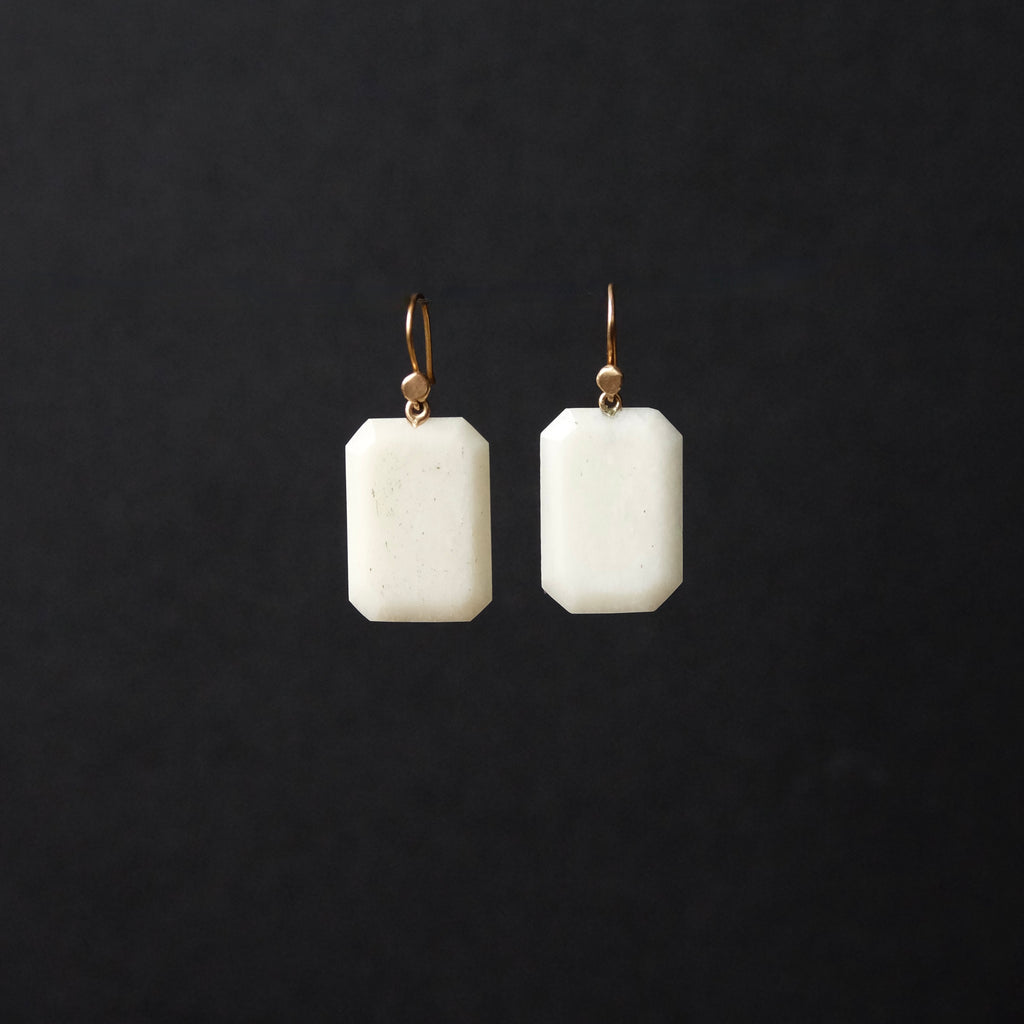 Bone Panel Earrings