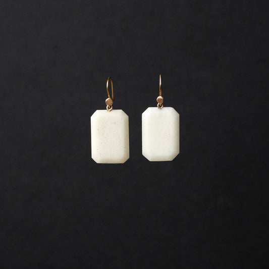 Bone Panel Earrings