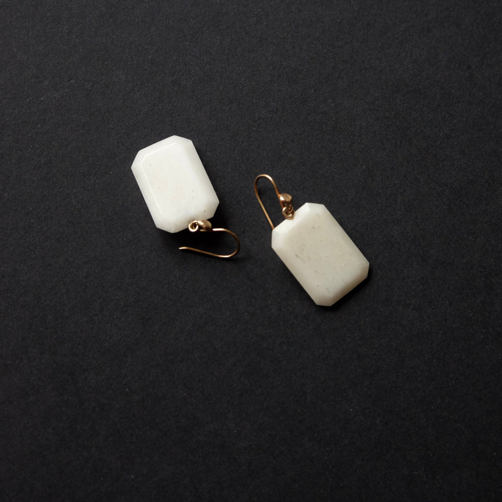 Bone Panel Earrings