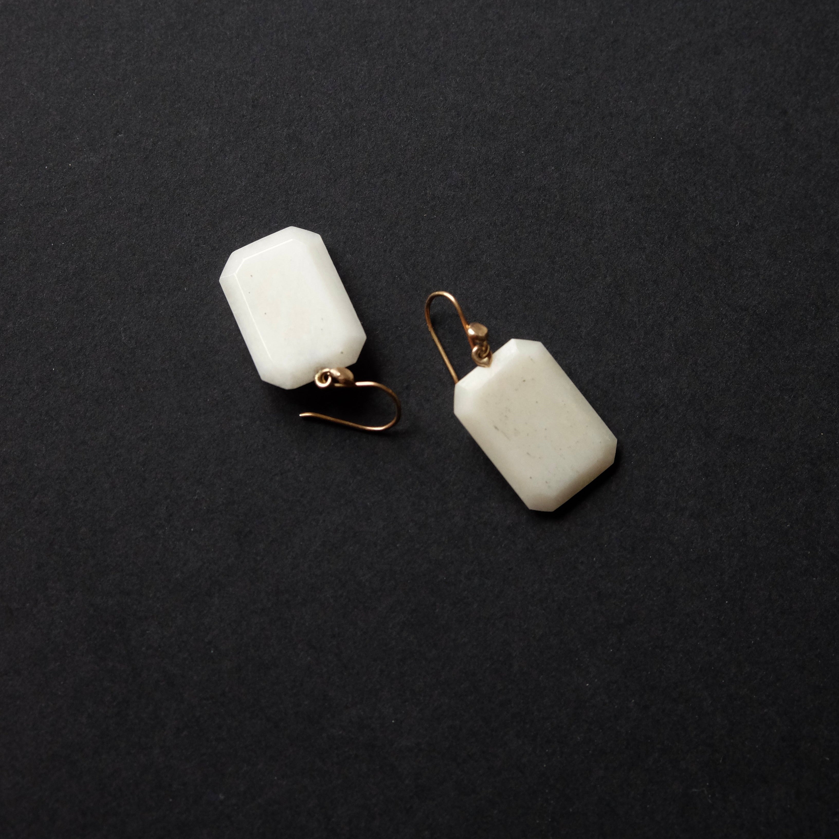 Bone Panel Earrings
