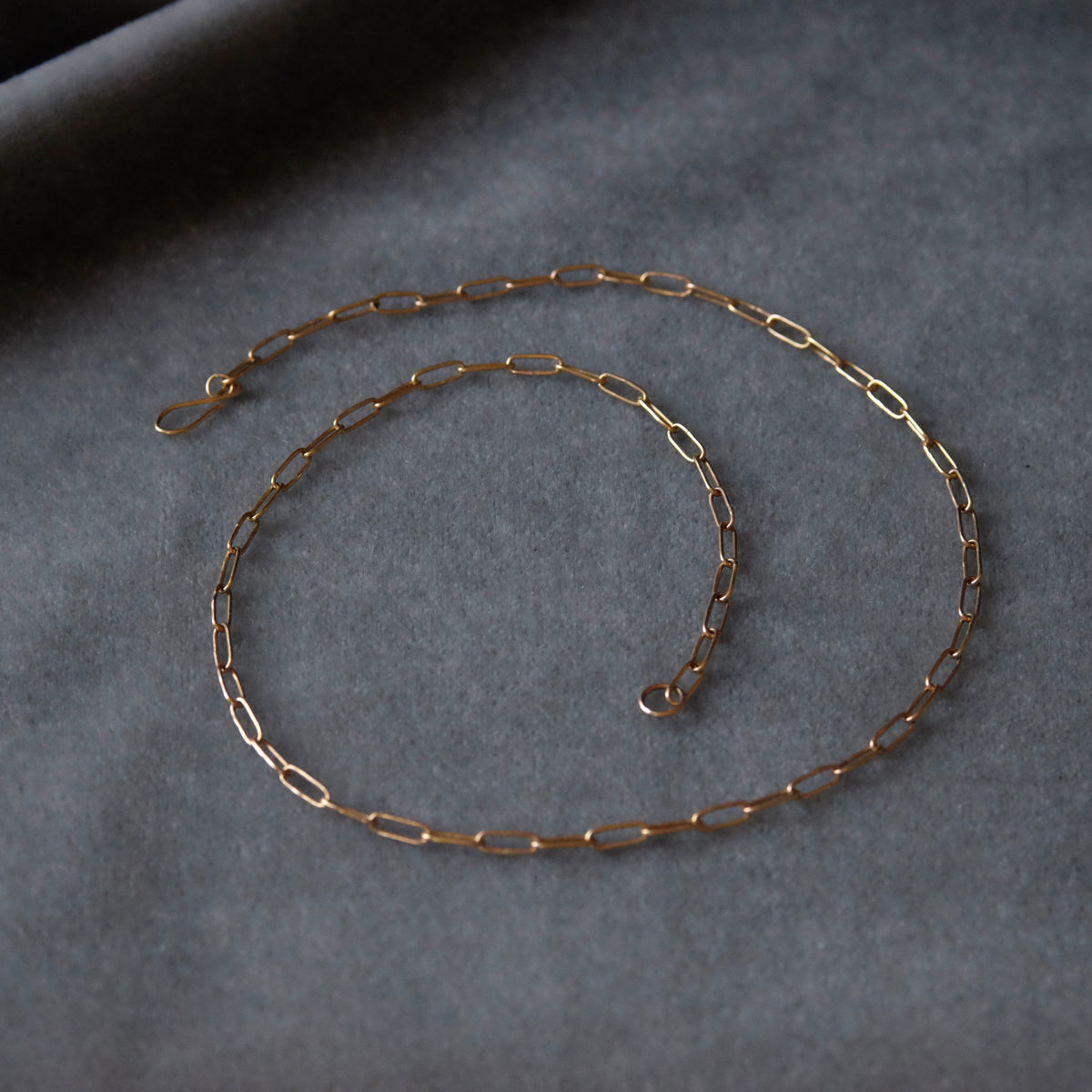 Hand Made 14k Gold Oval Link Chain