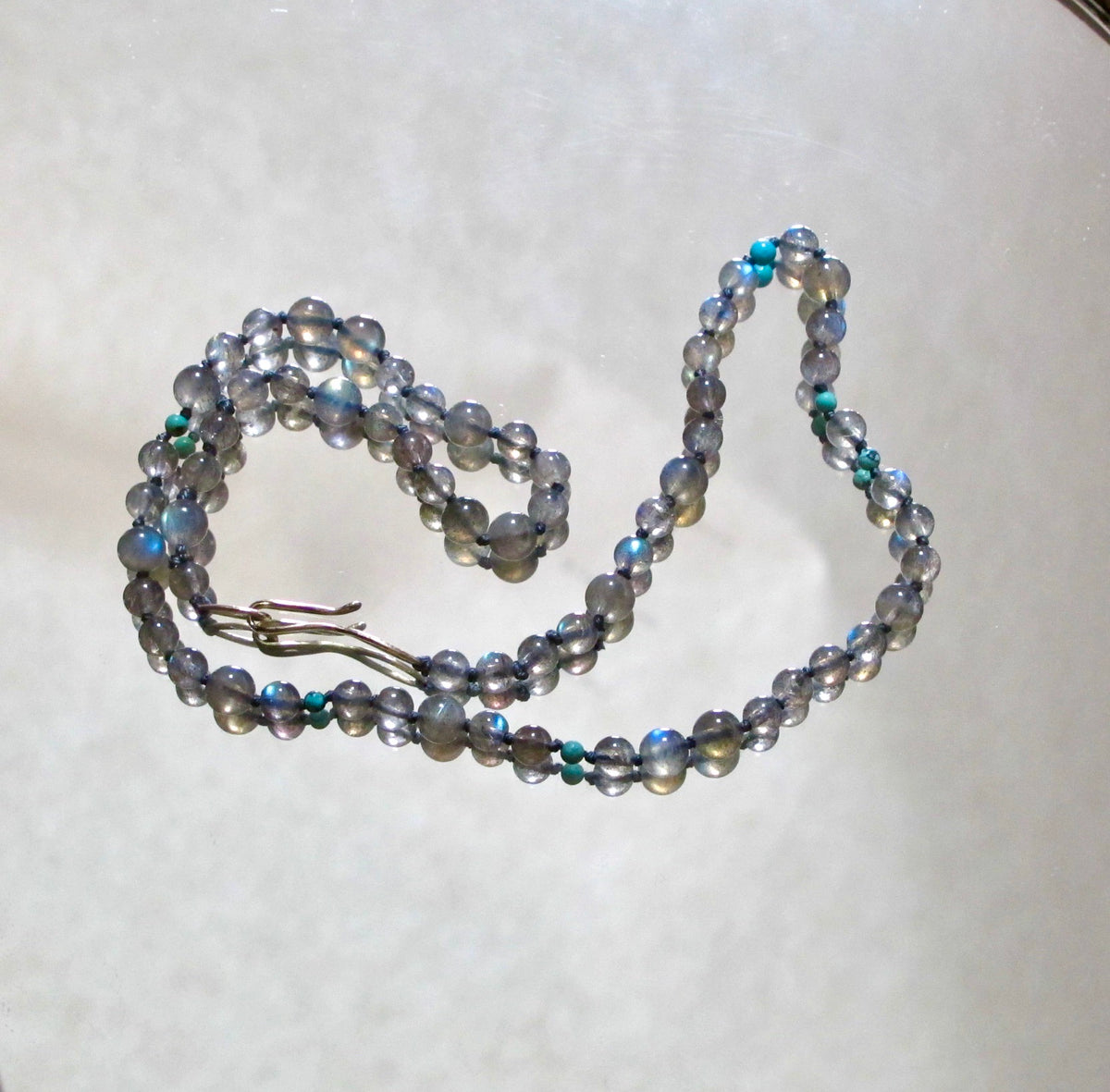 Labradorite Beaded Necklace