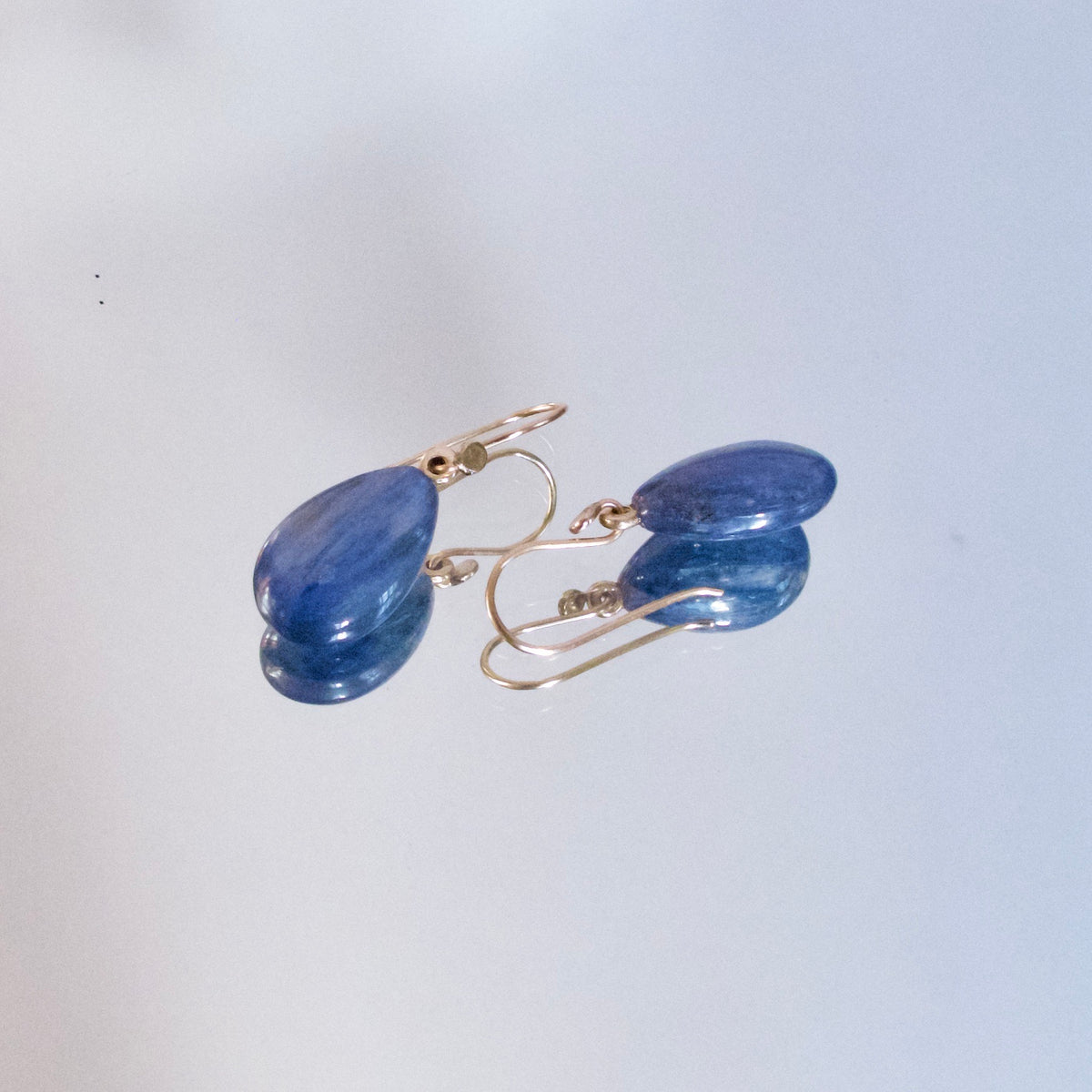 Kyanite Teardrop Earrings
