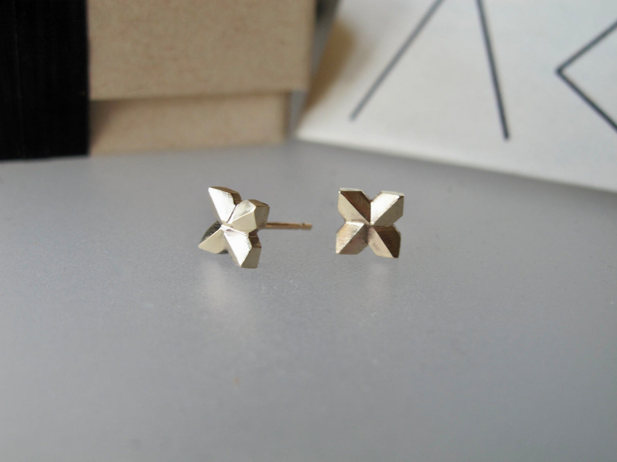 Pinwheel Stud Earrings
