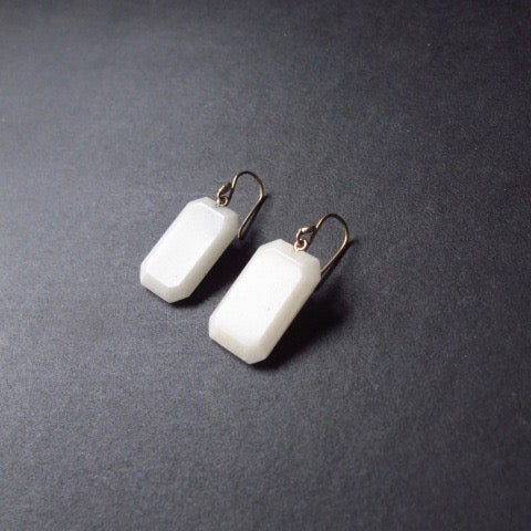Bone Panel Earrings