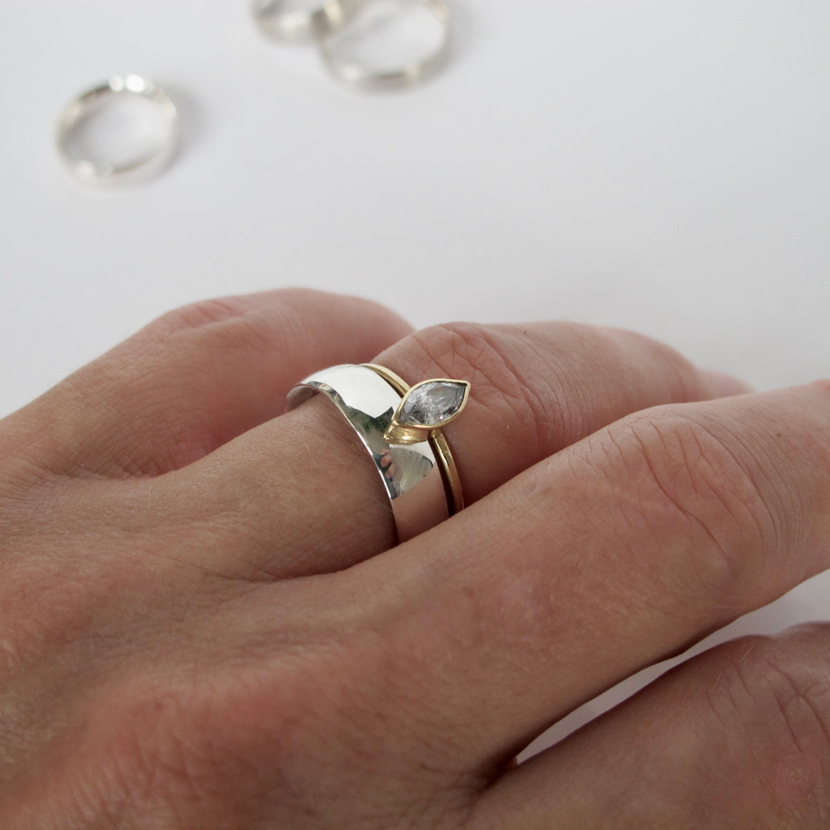 Low Dome Comfort Fit Ring
