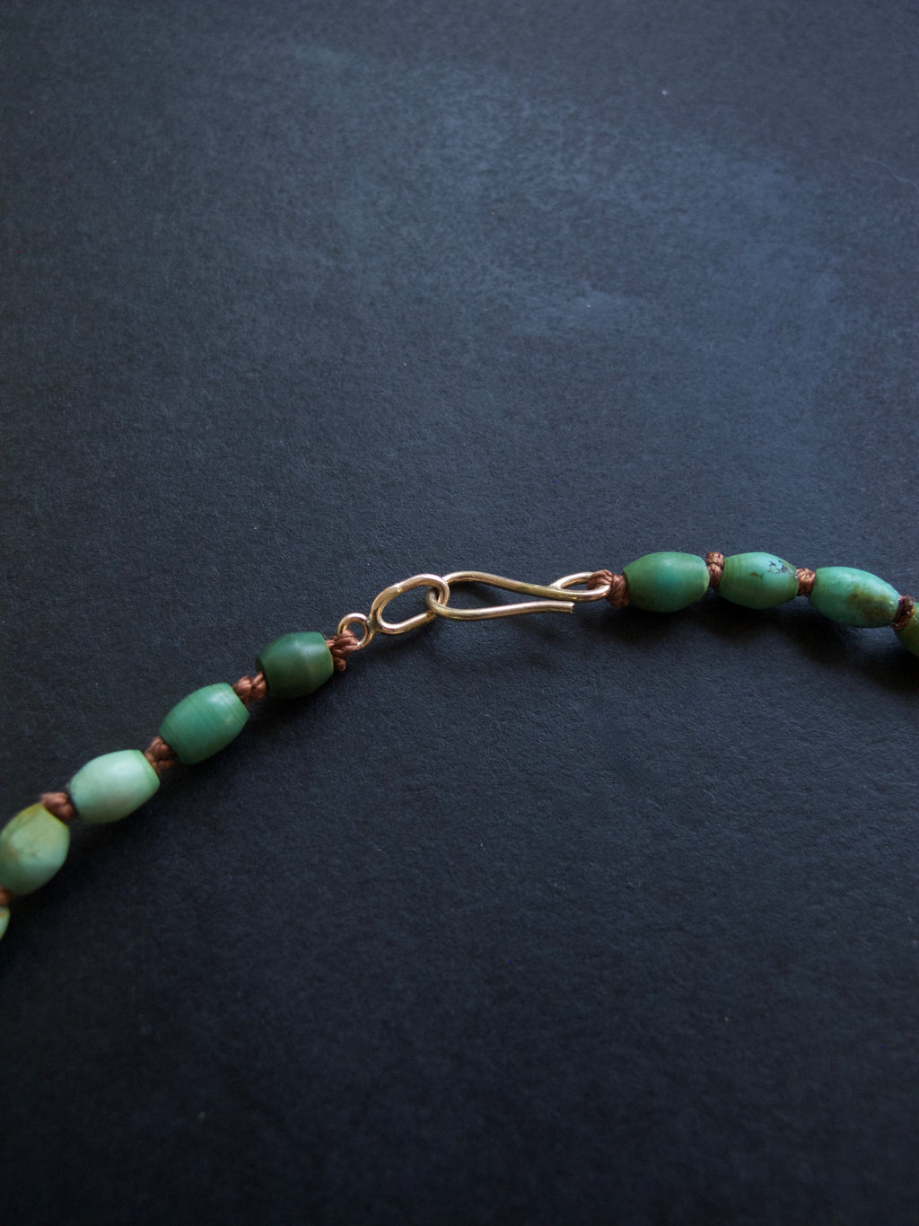 Green Turquoise Beaded Necklace