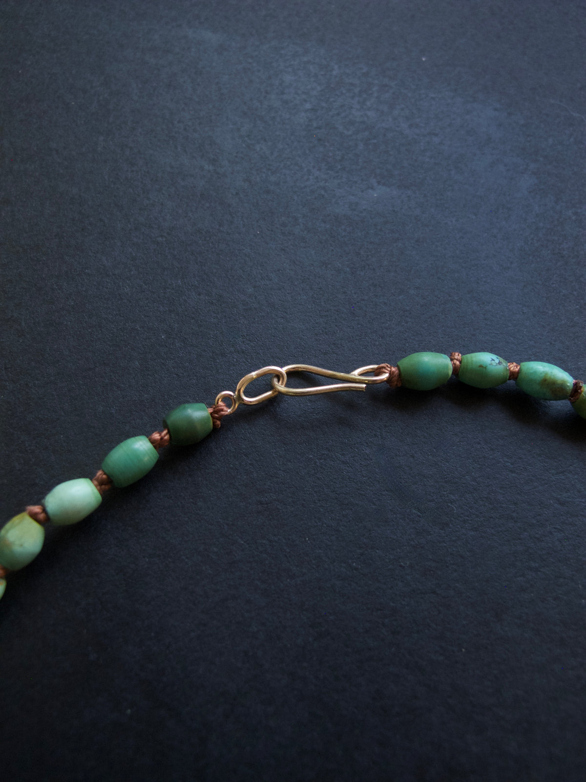 Green Turquoise Beaded Necklace