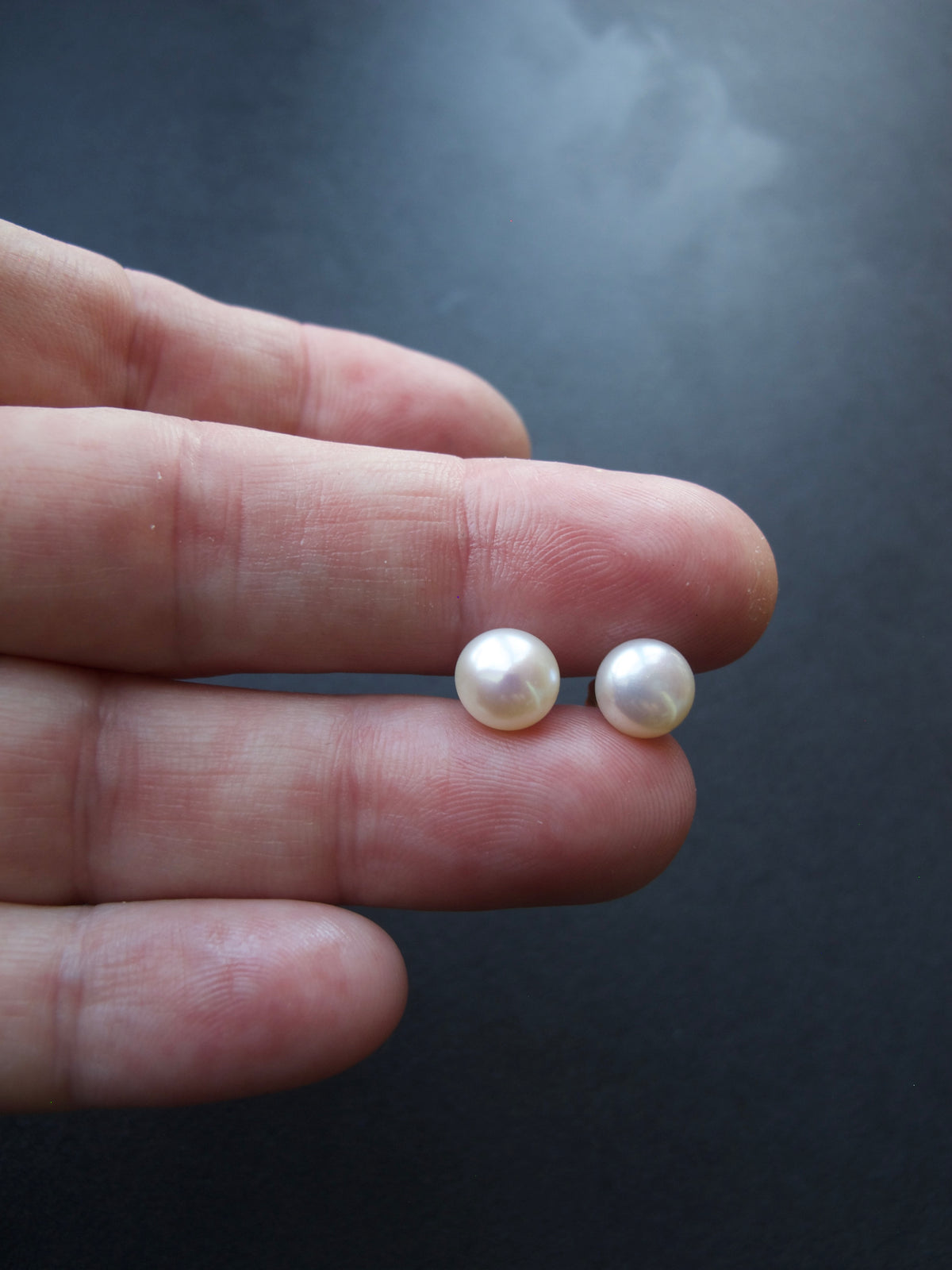 Pearl Stud Earrings