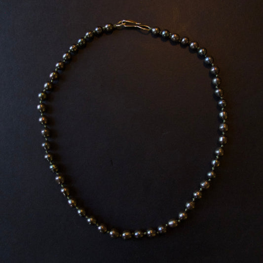 Black Pearl Necklace