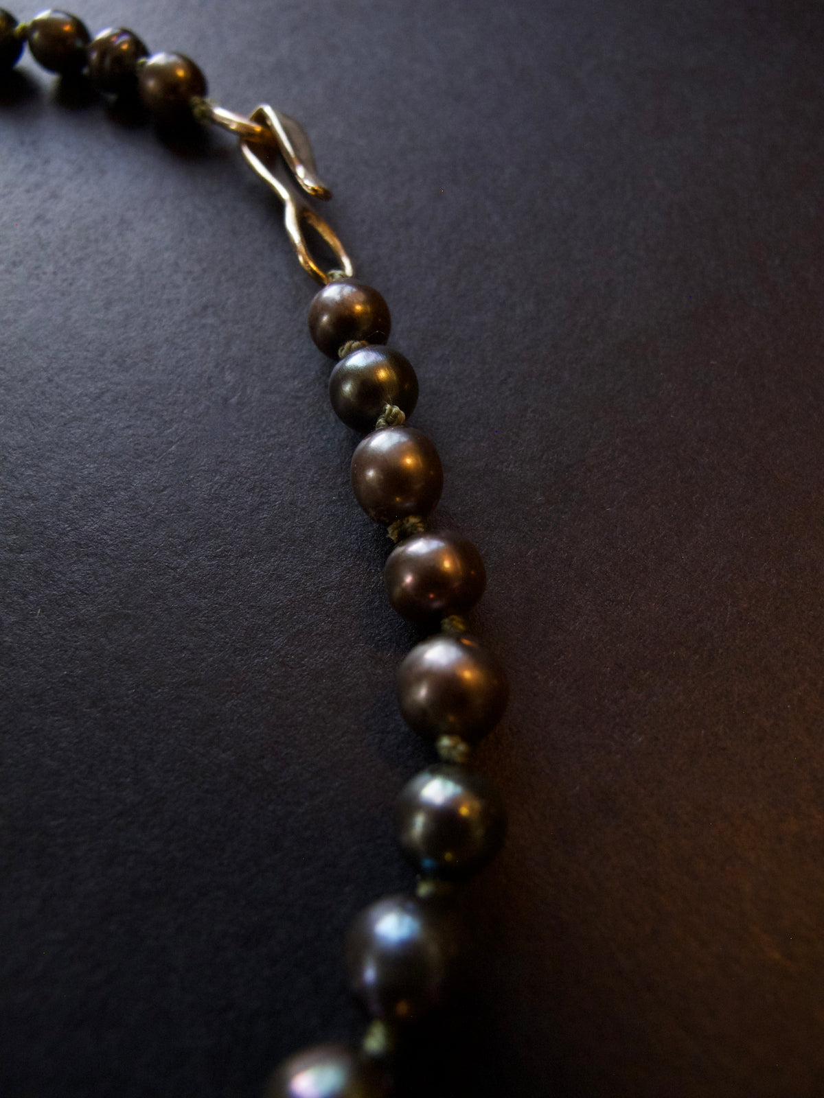 Black Pearl Necklace