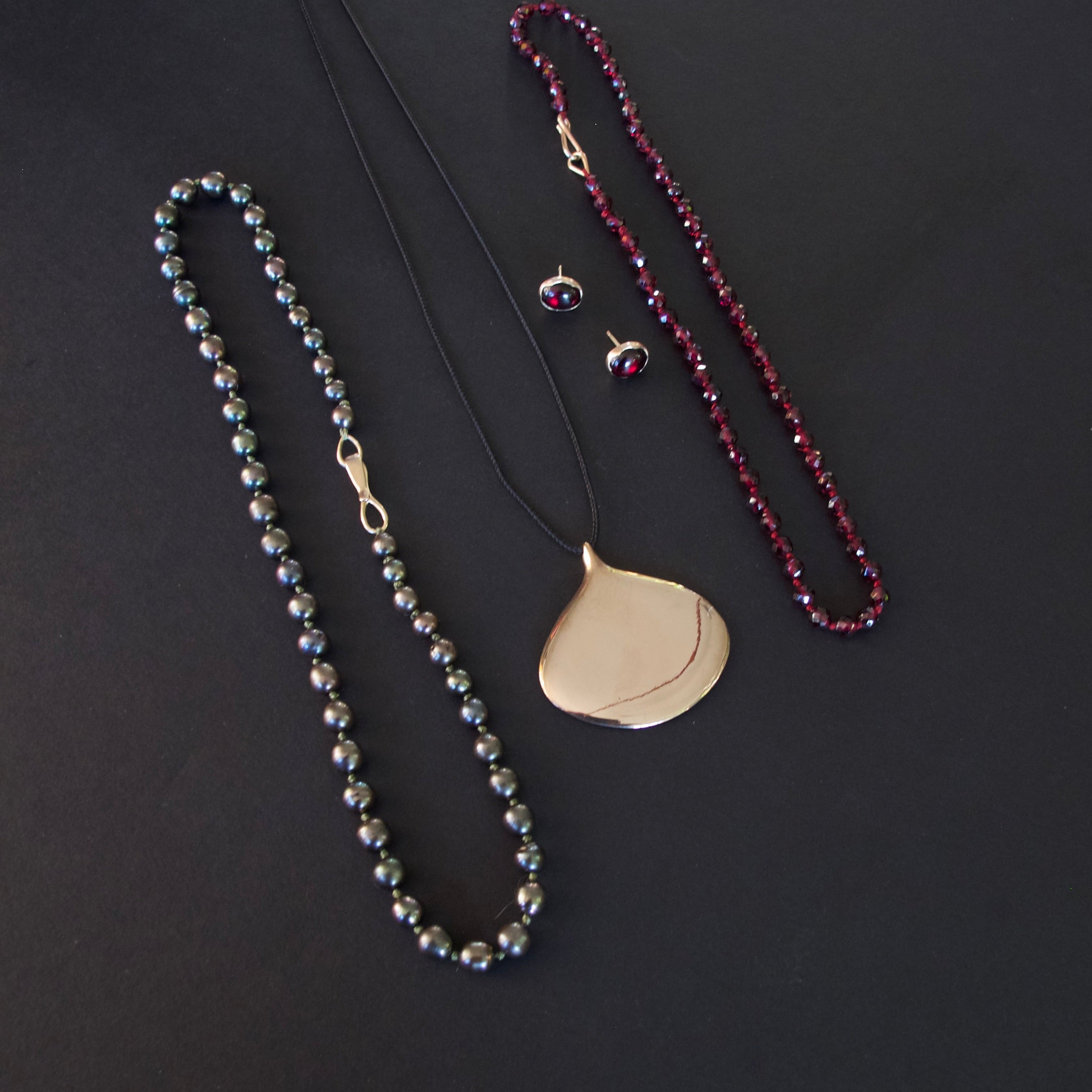 Bertoia Bronze Pendant