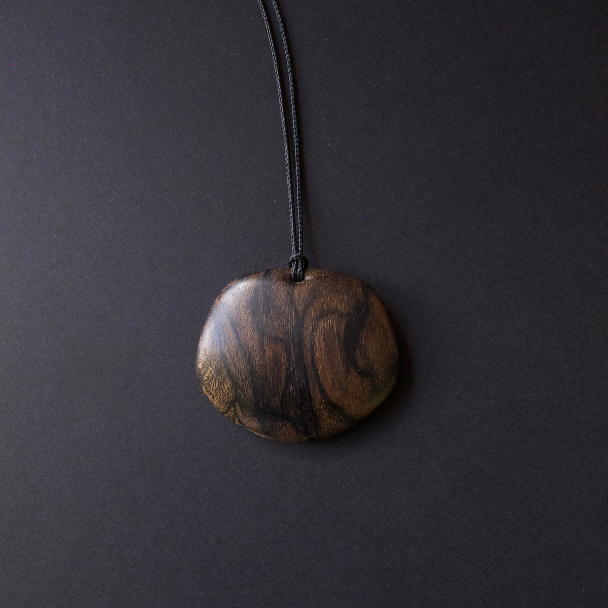 Assorted Carved Ziricote Pendants