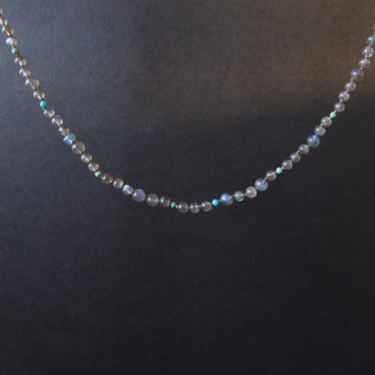 Labradorite Beaded Necklace
