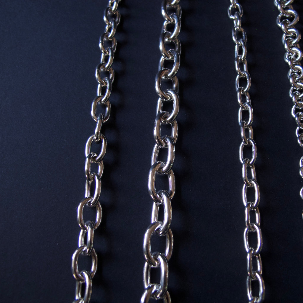 Sterling Silver Handmade Heavy Gauge Chain