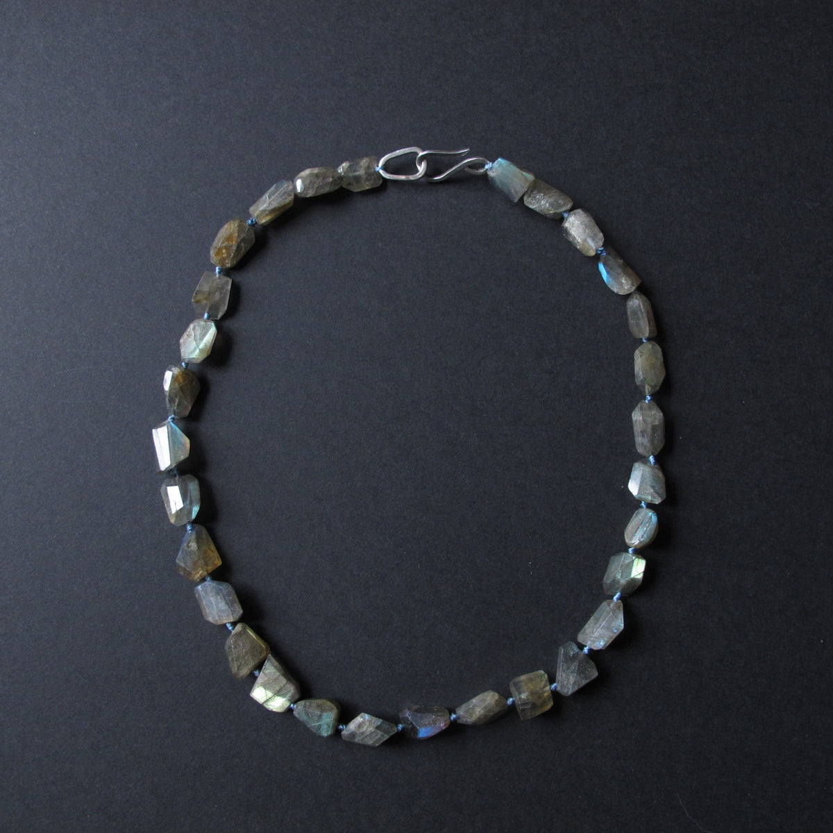 Labrodorite Chunky Bead Choker