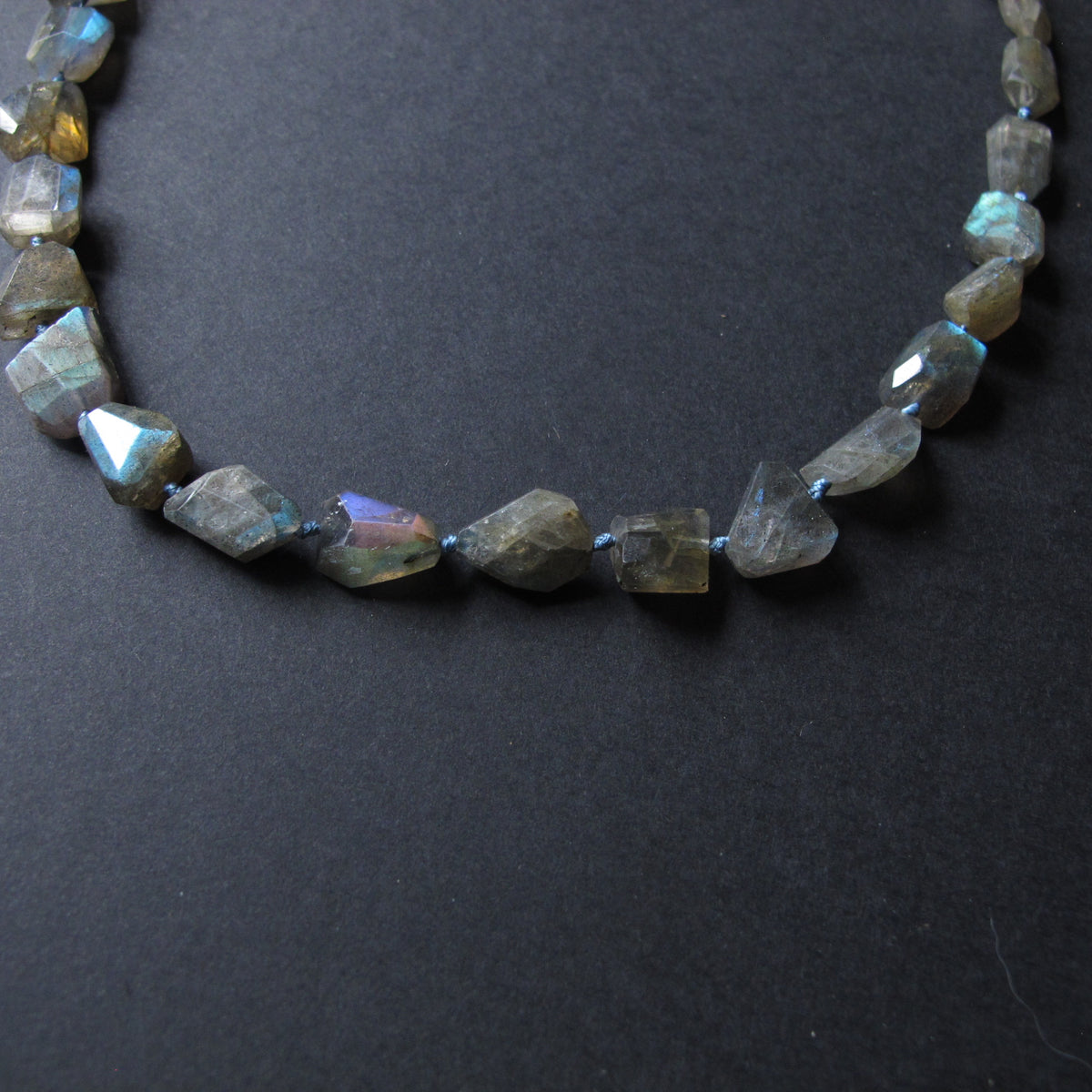 Labradorite Chunky Bead Choker