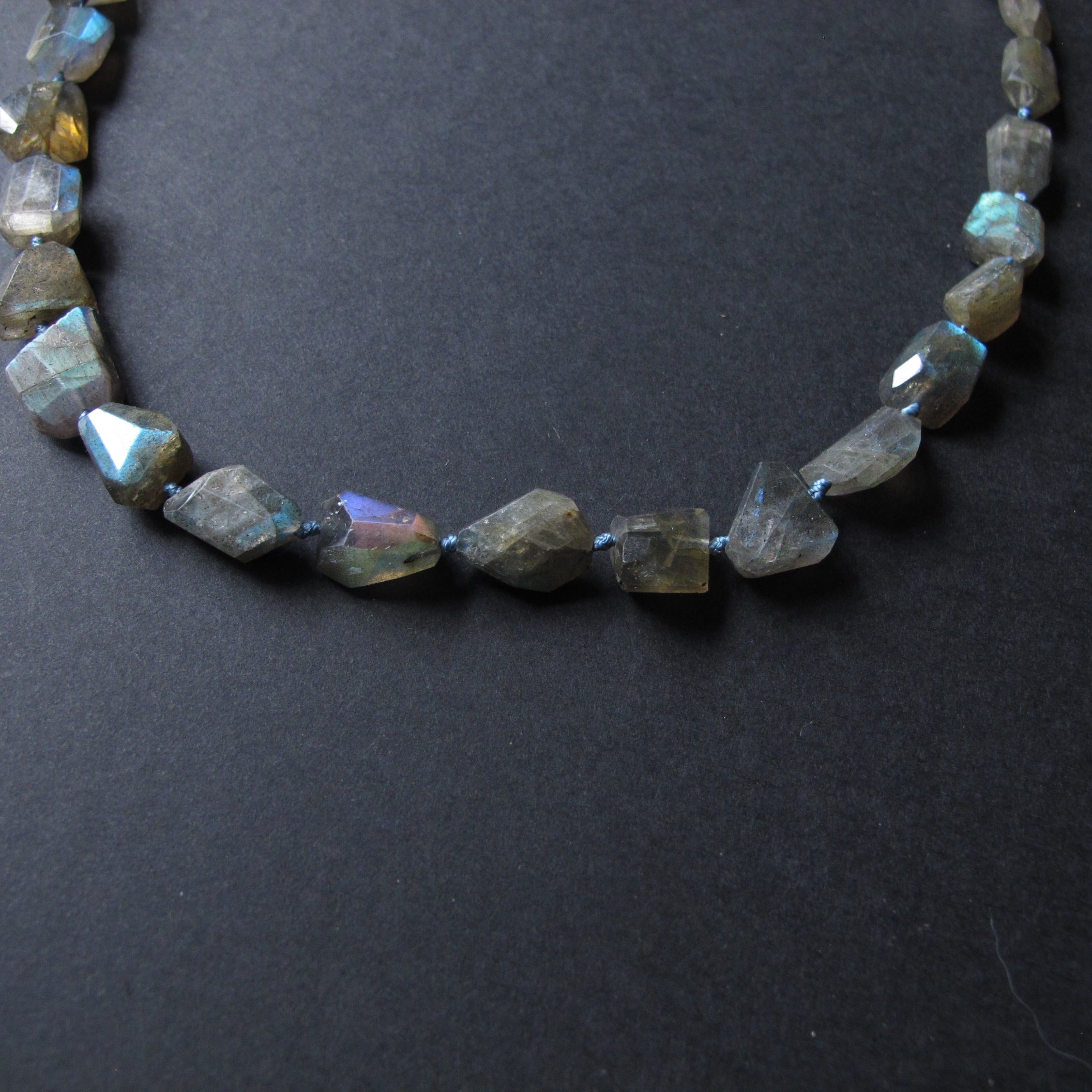Labrodorite Chunky Bead Choker