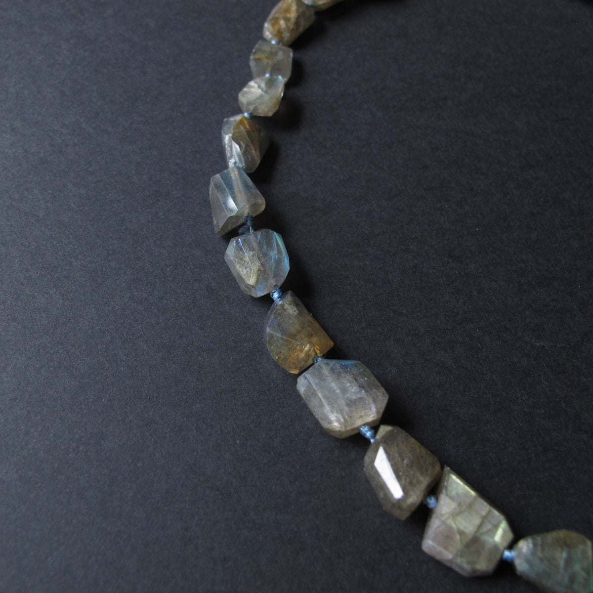 Labradorite Chunky Bead Choker