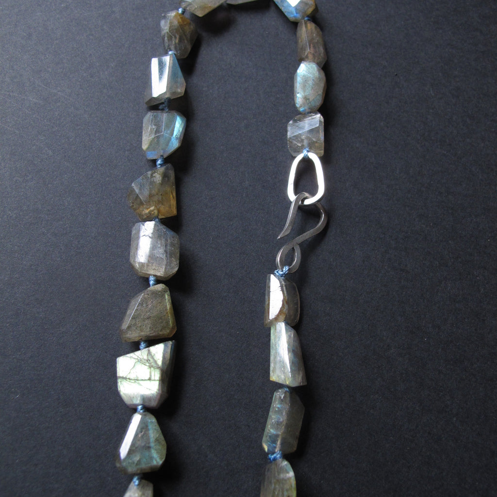 Labrodorite Chunky Bead Choker