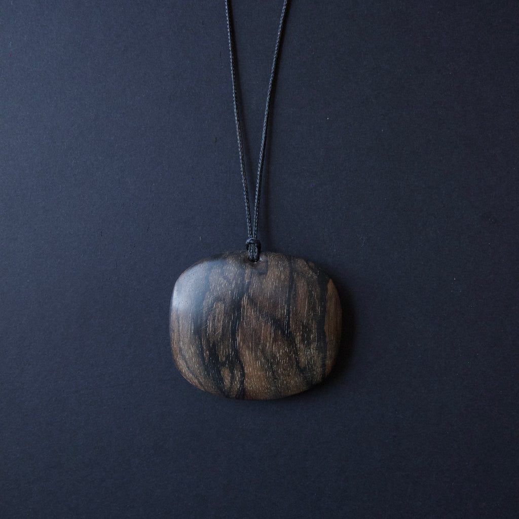 Assorted Carved Ziricote Pendants