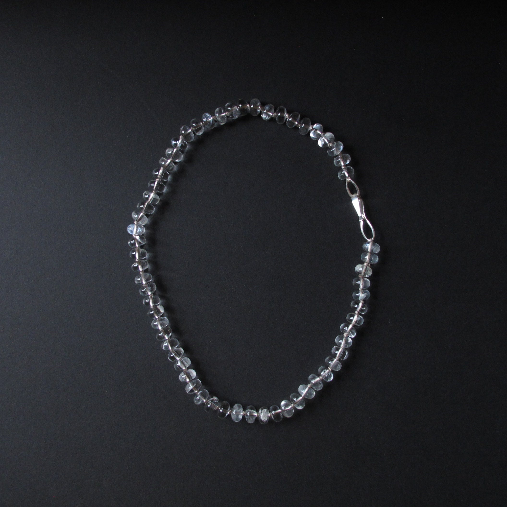 Rock Crystal Bead Necklace
