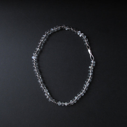 Rock Crystal Bead Necklace