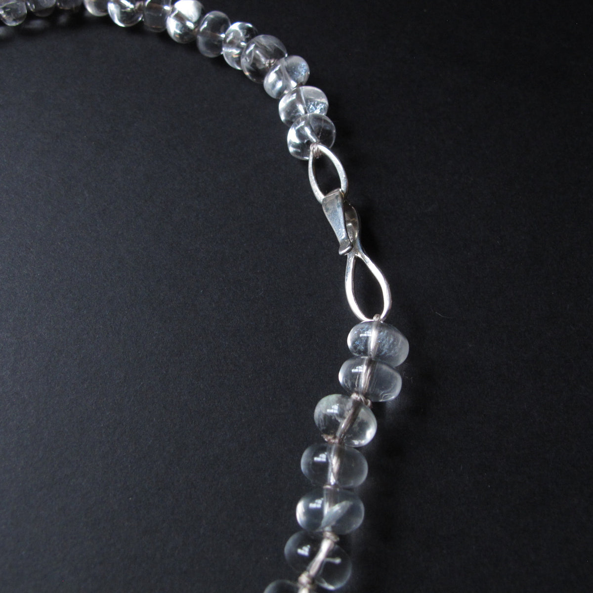 Rock Crystal Bead Necklace