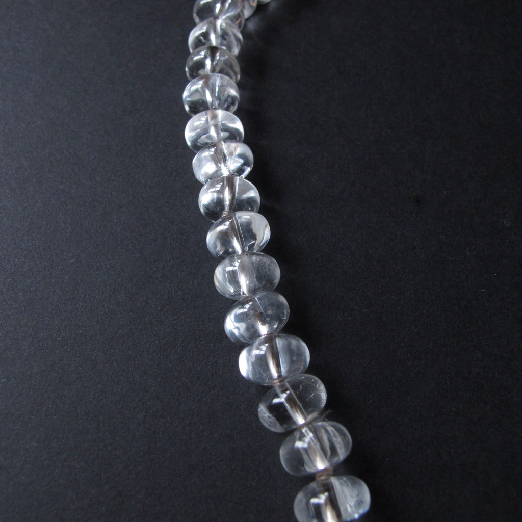 Rock Crystal Bead Necklace