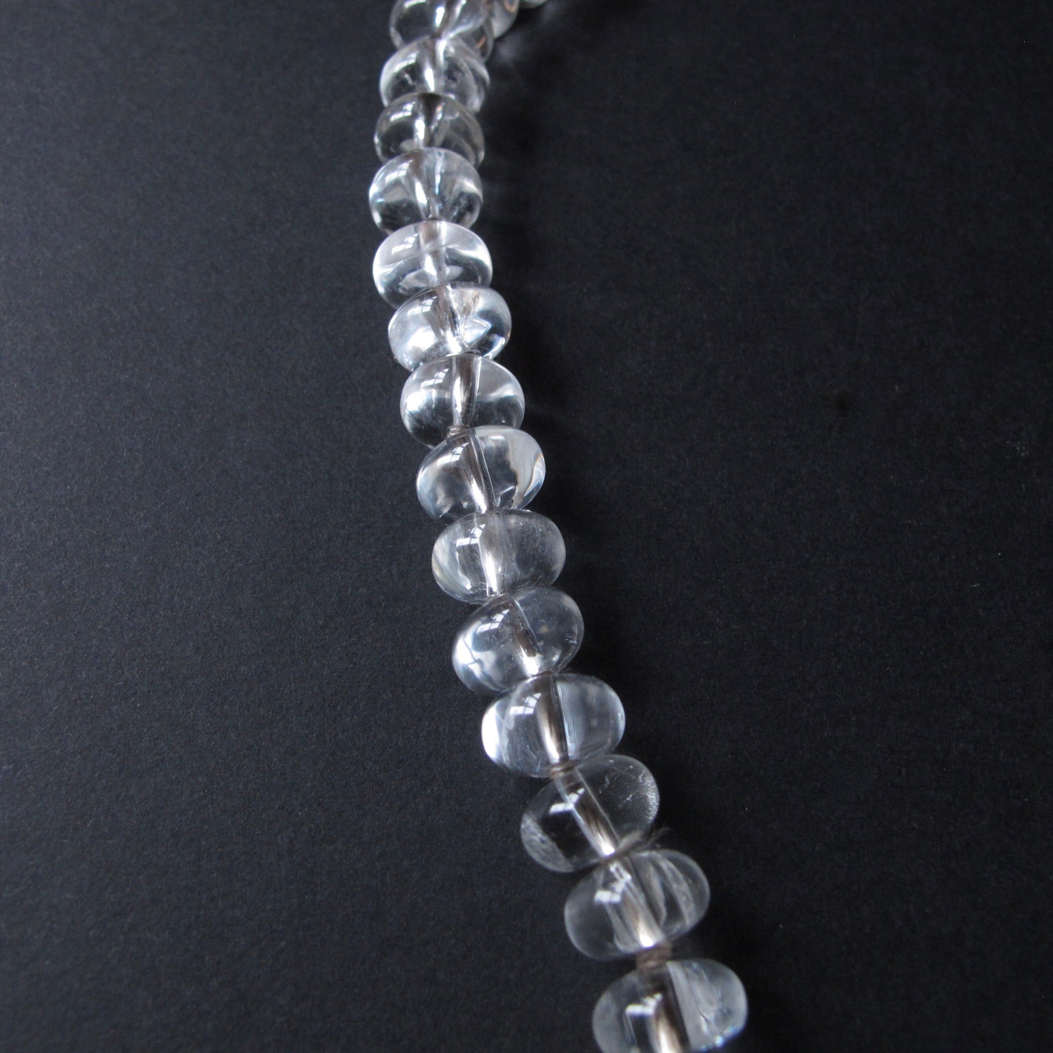 Rock Crystal Bead Necklace