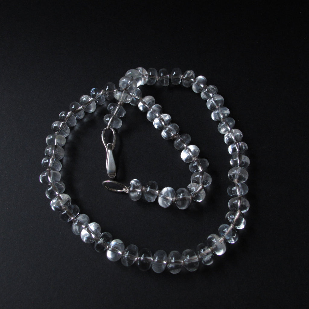 Rock Crystal Bead Necklace