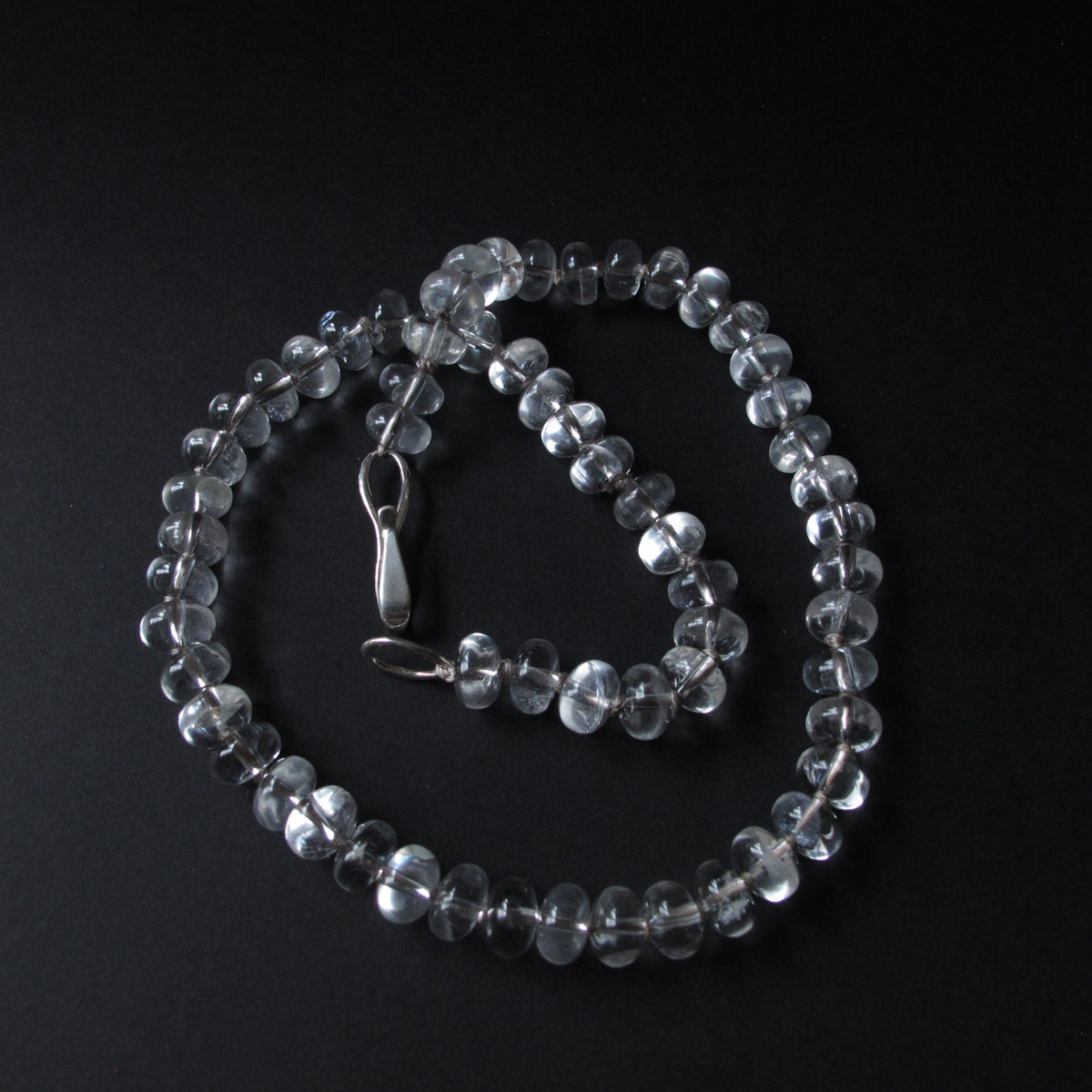 Rock Crystal Bead Necklace