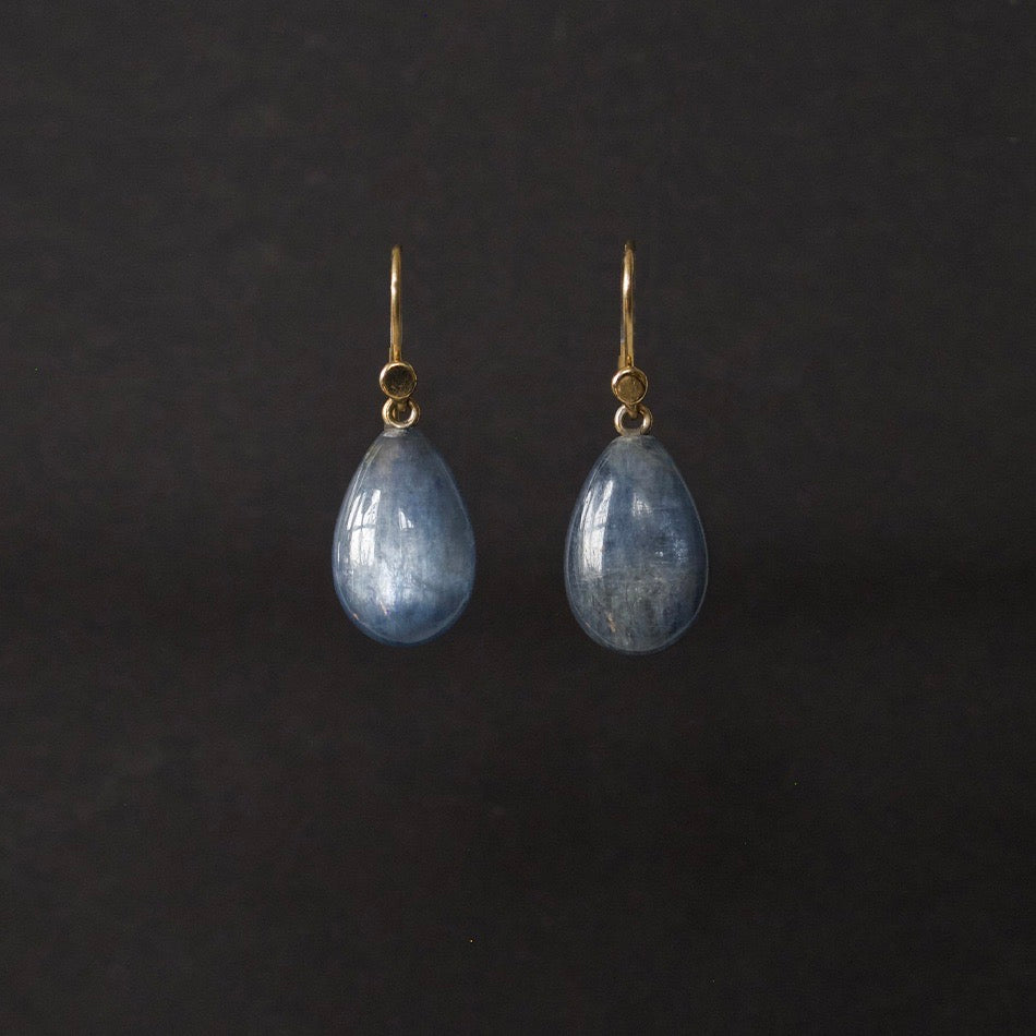 Kyanite Teardrop Earrings
